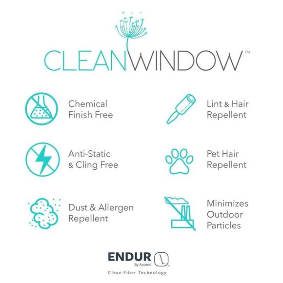 Clean Window - 96"x52" Crushed Texture Anti-Dust Sheer Curtain Pa Green - Picture 2 of 6